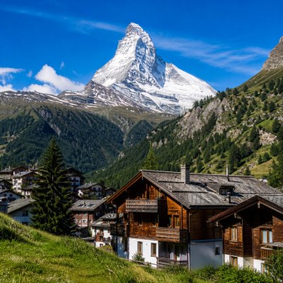 See the Matterhorn from Zermatt