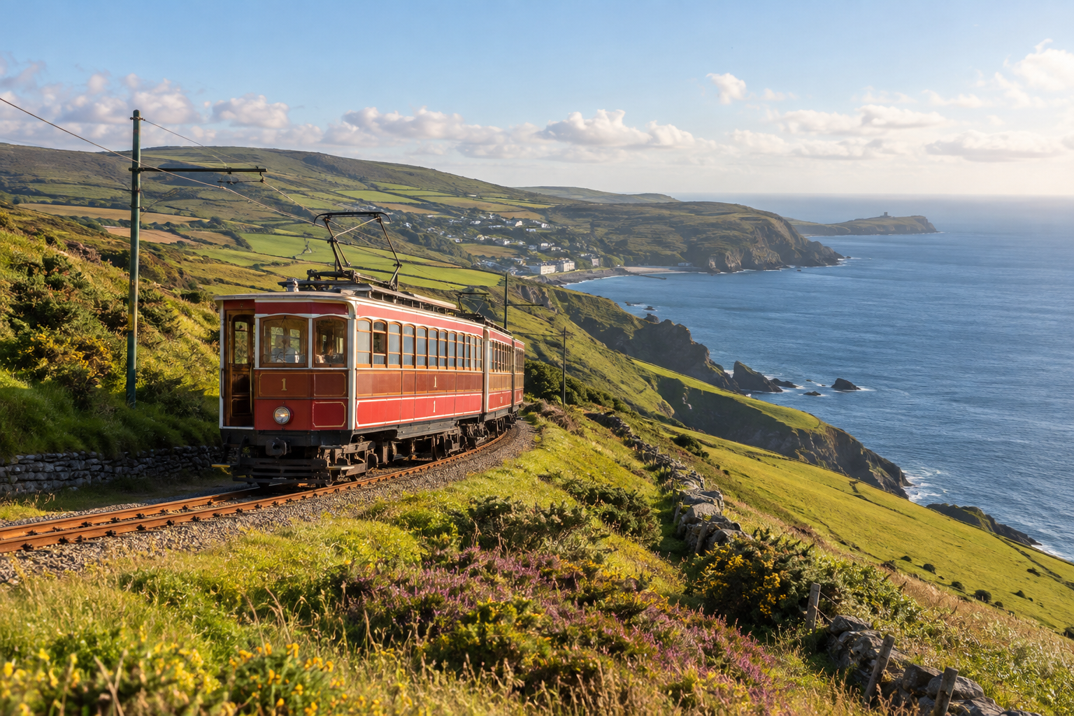 Ride the Isle of Man's heritage railway