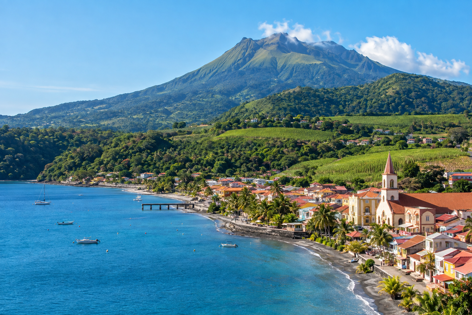 Explore Martinique from volcano to sea