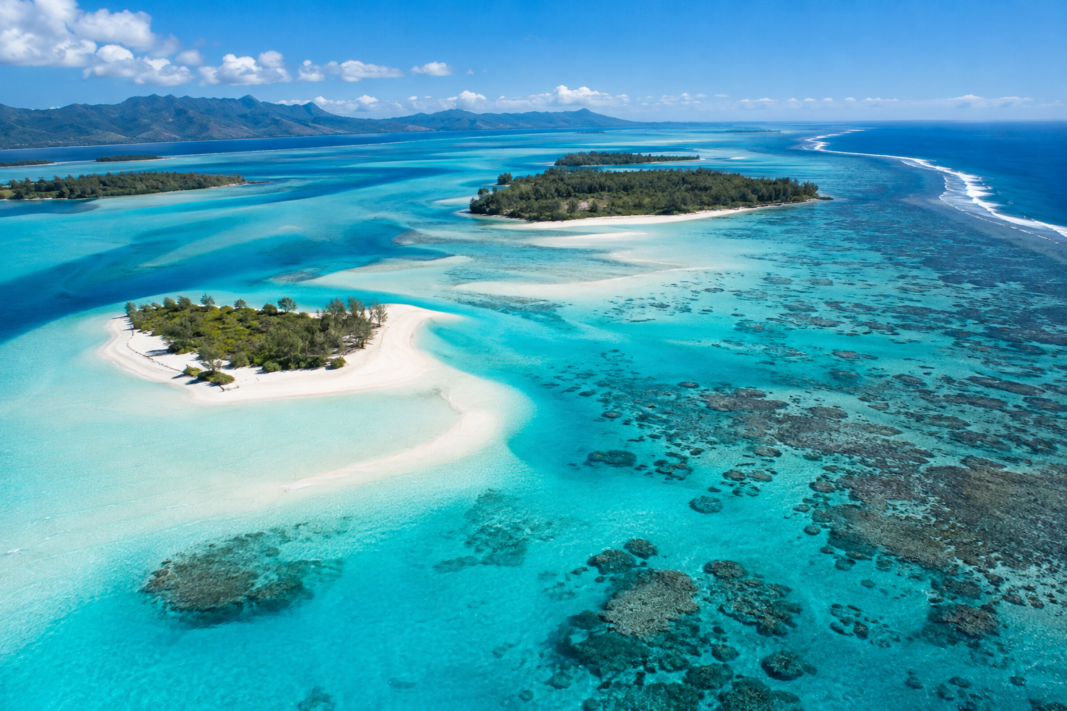 See New Caledonia's great lagoon
