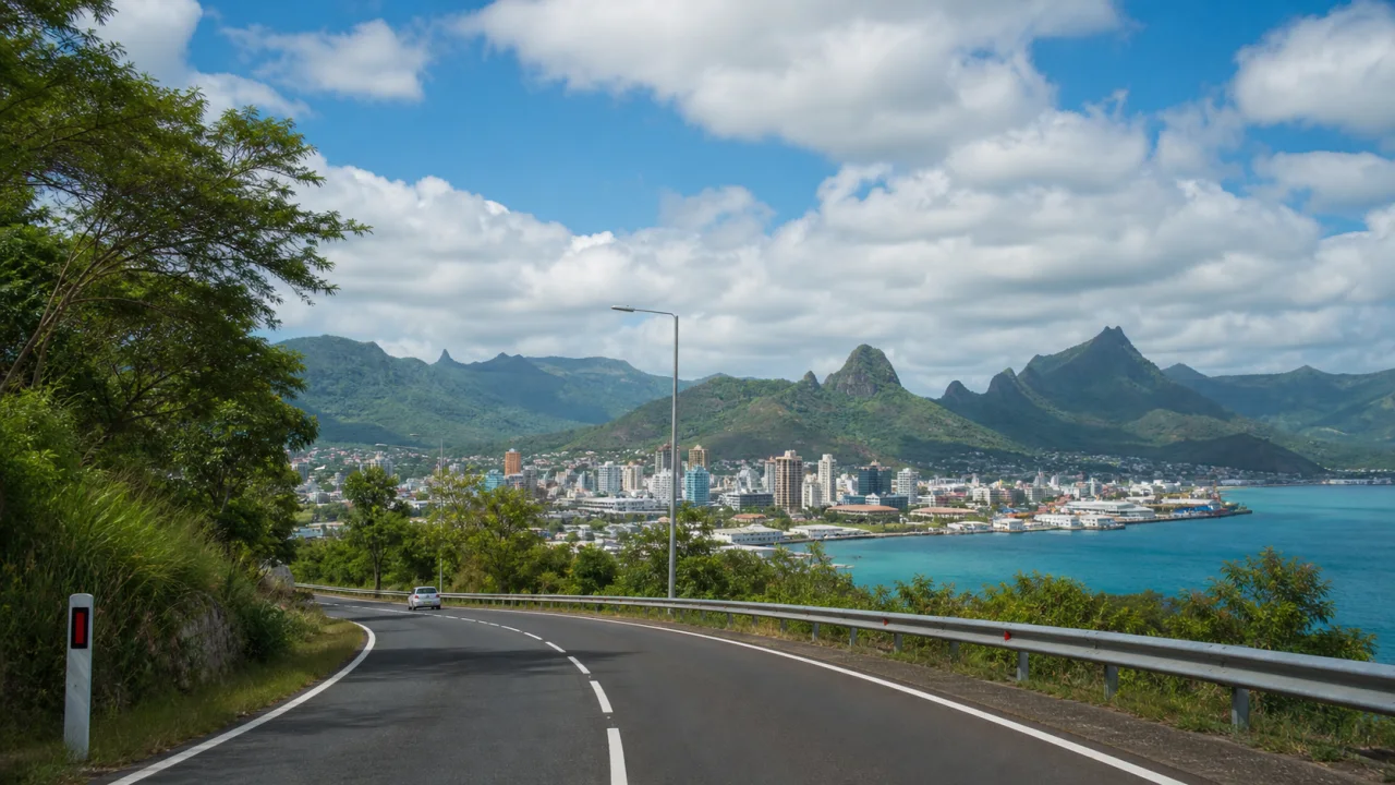 Landing in Mauritius and Driving Straight to Port Louis